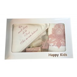 Trusou botez, cu broderie, set complet pentru biserica - HPY15 Trusou botez, cu broderie, set complet pentru biserica - HPY15