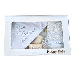 Trusou botez, cu broderie, set complet pentru biserica - HPY16 Trusou botez, cu broderie, set complet pentru biserica - HPY16