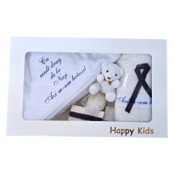 Trusou botez, cu broderie, set complet pentru biserica - HPY17 Trusou botez, cu broderie, set complet pentru biserica - HPY17