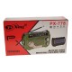 Radio MP3 Portabil Bluetooth, Incarcare solara, Lanterna, USB, TF, AUX, Albastru - PX778BLUE
