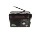 Radio MP3 portabil, baterie reincarcabila, USB, TF, AUX, Albastru - BA8049UR