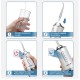Irigator Oral Profesional pentru dus bucal, 4 Capete Curatare Anti-Tartru, Rezervor 220 ml, Alb