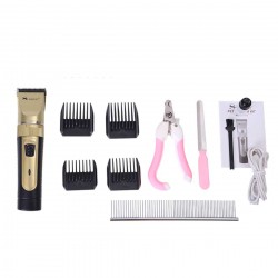 Masina de tuns animale fara fir Surker, cu 7 accesorii, lungime reglabila 0.8 - 12 mm - SK910