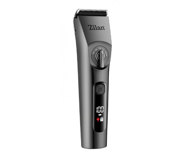 Masina de tuns profesionala cu stand incarcare, zilan zln8702 rezistenta la apa cu protectie ipx6, 8 nivele de taiere