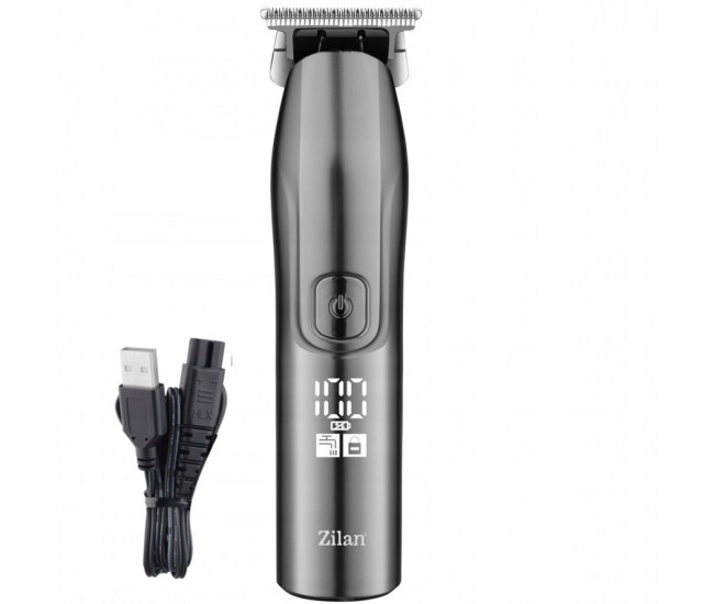 Aparat de tuns 5 in 1 zilan zln8641 cu 5 dimensiuni de taiere, trimmer,rezistent la apa ipx7