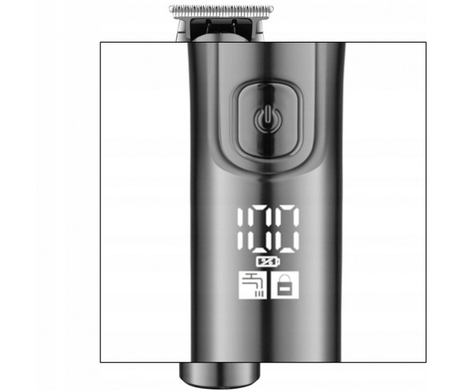 Aparat de tuns 5 in 1 zilan zln8641 cu 5 dimensiuni de taiere, trimmer,rezistent la apa ipx7