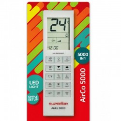 Telecomanda Universala Aer Conditionat Superior Electronics Airco 5000 in 1 - AIRCO5000 Telecomanda Universala Aer Conditionat Superior Electronics Airco 5000 in 1 - AIRCO5000
