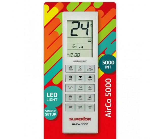 Telecomanda Universala Aer Conditionat Superior Electronics Airco 5000 in 1 - AIRCO5000