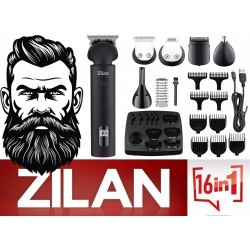 Aparat de tuns zilan zln8672, autonomie de 140-170 de minute, 6 capete diferite si 7 nivele de tundere