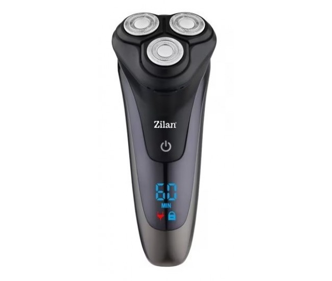 Aparat de ras zilan zln8733 rezistent la apa ipx6,  afisare digitala, incarcare rapida