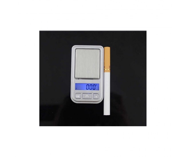 Mini Cantar de Buzunar, cu eran LCD, Maxim 200g, Precizie 0.01g, Dimensiune 7,2 x 4 x 1,2 cm - MINI2200