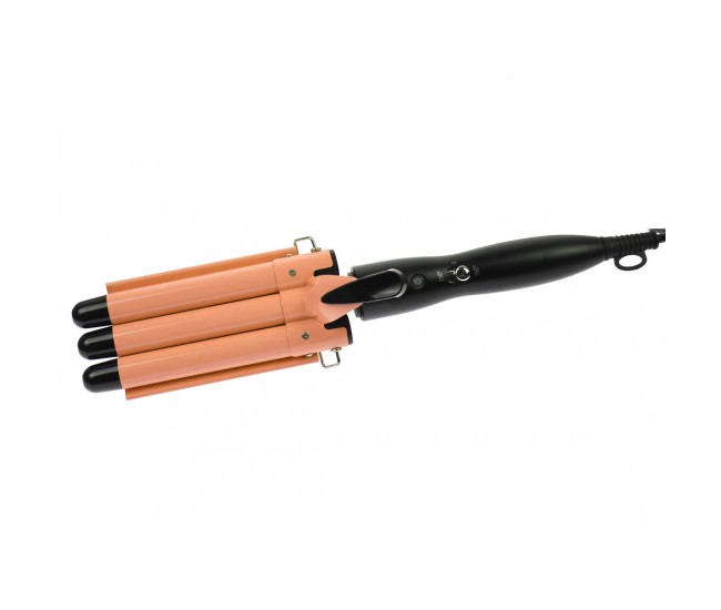 Ondulator profesional cu tehnologie ionica si 3 cilindri, 28 mm, Junma - HE19 Ondulator profesional cu tehnologie ionica si 3 cilindri, 28 mm, Junma - HE19