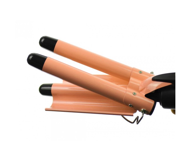 Ondulator profesional cu tehnologie ionica si 3 cilindri, 28 mm, Junma - HE19 Ondulator profesional cu tehnologie ionica si 3 cilindri, 28 mm, Junma - HE19