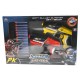 Set 2 pistoale de jucarie cu gloante din burete, ventuze si tinta, SPACE BLASTER - SB456