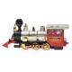 Set trenulet de jucarie, cu baterii, aburi, sunete si lumini - 186 Set trenulet de jucarie, cu baterii, aburi, sunete si lumini - 186