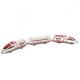 Set trenulet, statie de jucarie, din piese, cu baterii - 2921A4 Set trenulet, statie de jucarie, din piese, cu baterii - 2921A4