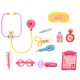 Jucarie set trusa medicala, de doctor, pentru fete, cu 12 accesorii, roz - 8352B Jucarie set trusa medicala, de doctor, pentru fete, cu 12 accesorii, roz - 8352B
