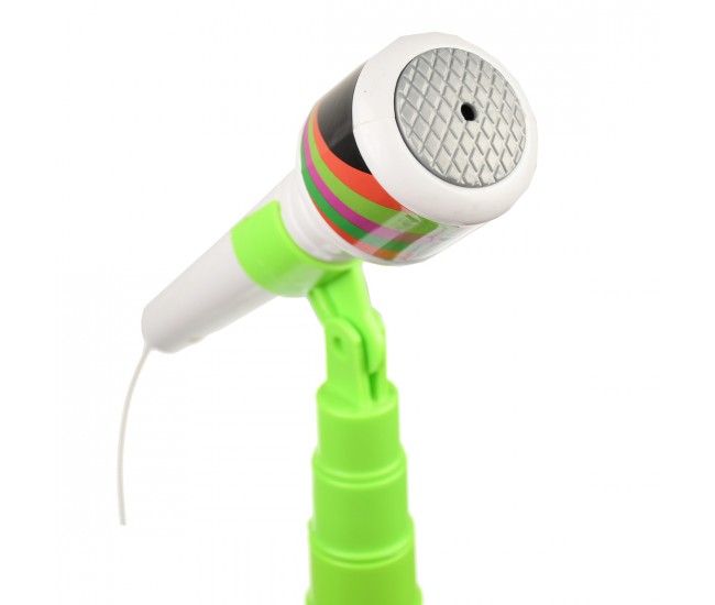 Microfon de jucarie pentru copii, cu amplificator voce si lumini - 6262