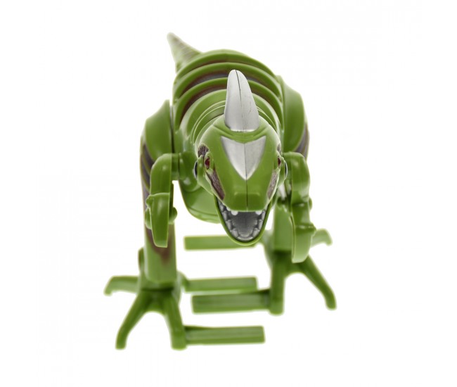 Dinozaur robot de jucarie, merge, are sunete specifice si lumini, verde - D103V Dinozaur robot de jucarie, merge, are sunete specifice si lumini, verde - D103V