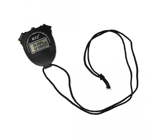 Cronometru Digital Sport, ora, minut, secunda, negru - TA228