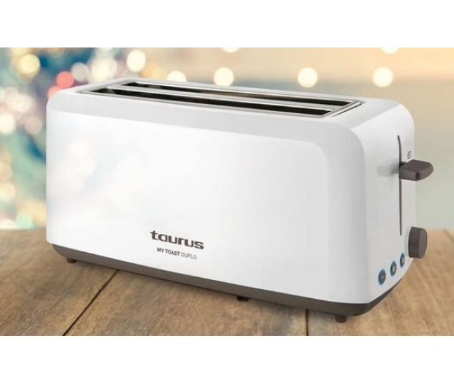 Prajitor paine MyToast Duplo Toaster, 1250W, Alb - 960639000