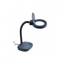 PRODUS RESIGILAT - Lupa de masa cu lumina si stativ, tip veioza - R1225