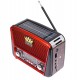Radio MP3, cu putere solara, bluetooth, baterie reincarcabila, lanterna, sd, usb