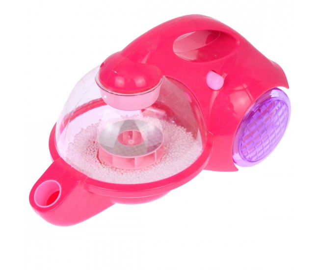 Aspirator de jucarie pentru copii cu sunete si luminite, roz