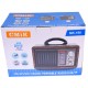 Radio MP3, cu bluetooth, sd, usb, baterie reincarcabila, cu lanterna