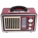 Radio MP3, cu bluetooth, sd, usb, baterie reincarcabila, cu lanterna