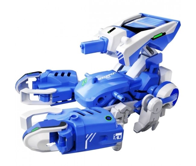 Robot de jucarie solar 3 în 1, piese de asamblat, D-Toys – Edu Science