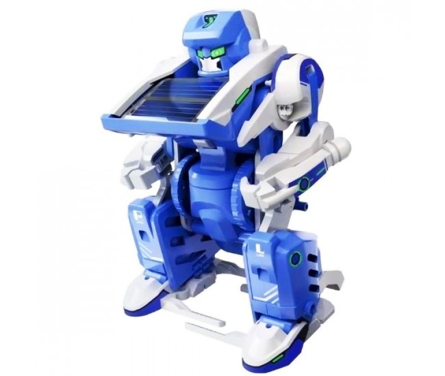 Robot de jucarie solar 3 în 1, piese de asamblat, D-Toys – Edu Science