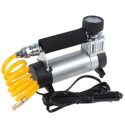 Compresor auto metalic 12V, pentru SUV-uri, masini, biciclete, motociclete si accesorii gonflabile - 70100
