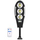 Lampa solara cu senzor de miscare si telecomanda, 90 Led COB, rezistenta la apa