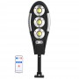 Lampa solara cu senzor de miscare si telecomanda, 90 Led COB, rezistenta la apa