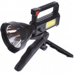 Lanterna dubla cu LED cu stand, acumulator reincarcabil, 5 W, led baterie - L832