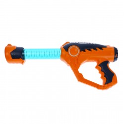 Pusca de jucarie, cu presiune, cu bile din spuma, portocaliu - Q7701P