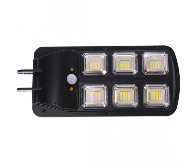 Lampa solara cu senzor de miscare si telecomanda, 60 Led COB, rezistenta la apa - LL660