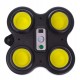 Lampa solara cu senzor de miscare si telecomanda, 60 Led COB, 60 W, rezistenta la apa - T938B