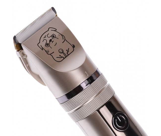 Masina de tuns caini si pisici Surker, cu 9 accesorii, cutit ceramic, silentioasa - SK600