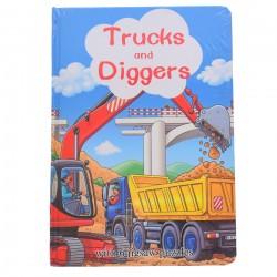 Set puzzle de jucarie, 6 vehicule din 6 piese, din carton rezistent - 3315399 Set puzzle de jucarie, 6 vehicule din 6 piese, din carton rezistent - 3315399