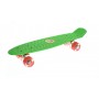Skateboard copii, cu roti din silicon si lumin colorate LED  Verde 2311V