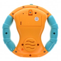 Volan de jucarie pentru copii, cu sunete si lumini, galben - 3315348G Volan de jucarie pentru copii, cu sunete si lumini, galben - 3315348G