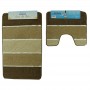 Set doua covorase de baie pufoase, 55x90 cm si 55x45 cm ZLN4719
