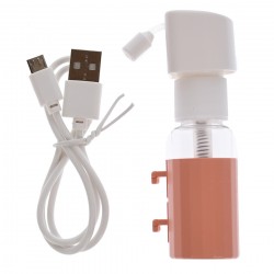 Ventilator portabil de dimensiuni mici, pozitie reglabila, roz - KD161R