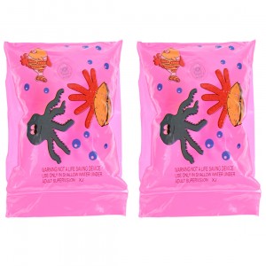 Aripioare inot pentru copii, 20 x 13 cm, roz - 018R