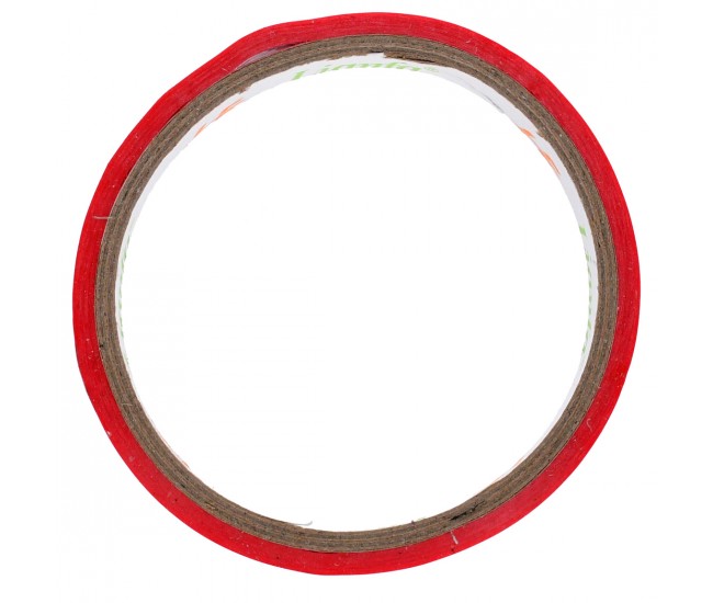 Banda izolatoare PVC subtire, rosie, 10 mm