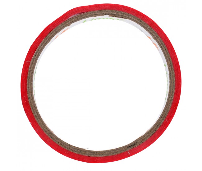 Banda izolatoare PVC subtire, rosie, 10 mm
