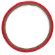 Banda izolatoare PVC subtire, rosie, 10 mm