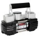 Compresor auto, 2 cilindri, 14 bar, 85 l/min, pentru SUV-uri, autoturisme, motociclete, biciclete si orice accesorii gonflabile - 66197